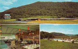 Jellico Tennessee Holiday Motel and Restaurant Vintage Postcard J58752