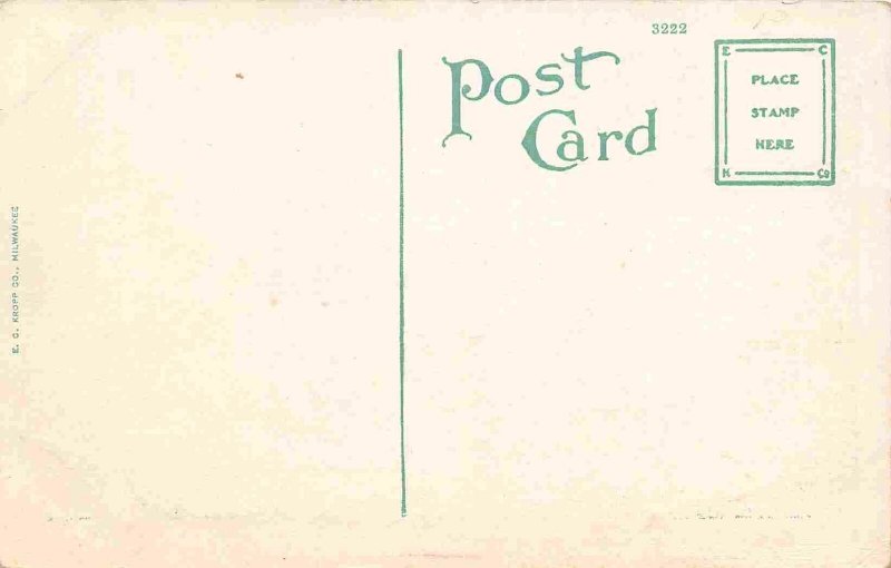 City Market Oklahoma City OK 1920s postcard