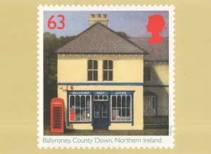 Ballyroney County Down Irish Post Office RMPQ Stamp Rare Postcard