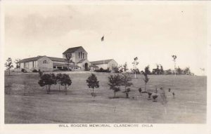 Oklahoma Claremore Memorial Will Rogers Memorial Real Photo