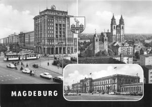 BG31822 tramway car voiture  magdeburg  germany  CPSM 14.5x10cm