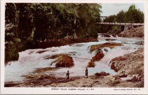 Sproat Falls Alberni Valley BC Vancouver Island Camera Products RP Postcard H60