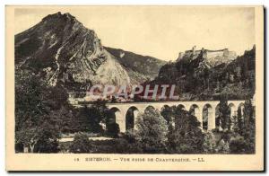 Postcard Old Sisteron Vue Prize De Chantereine