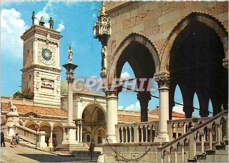 Postcard Modern Udine Place de la Liberte and Clock Tower