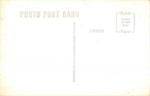 Fort Lauderdale Florida birds eye vew White Sands Motel real photo pc BB2634