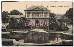 Old Postcard Cognac The Sub Prefecture