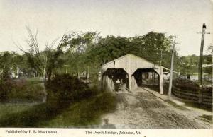 VT - Johnson. The Depot Bridge