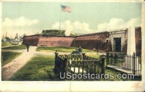 Osceoles Grave, Fort Moultrie - Charleston, South Carolina SC  