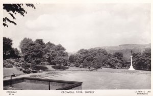 Crowgill Park Shipley Yorkshire Real Photo Old Postcard