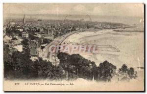 Old Postcard Le Havre Panoramic