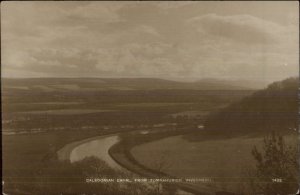 Scotland Caledonian Canal From Tomnahurich Inverness Real Photo Postcard