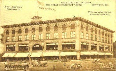 The Great Department Store in Lewiston, Maine