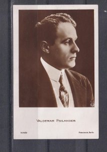 VALDEMAR PSILANDER AS A CLOWN, DANISH ACTOR, GERMAN FILMS, c1925 ppc., unused.