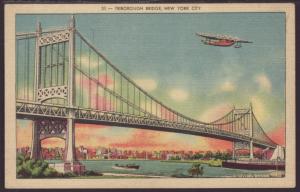 Triborough Bridge,New York,NY Postcard BIN