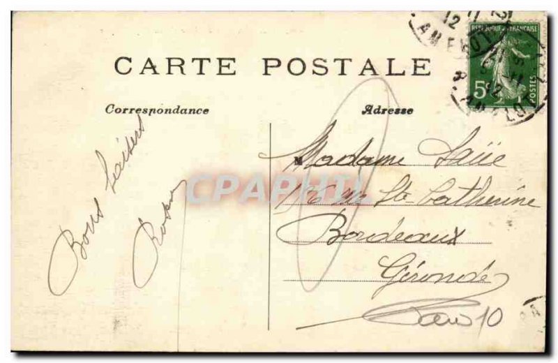 Paris Old Postcard Place de la Republique