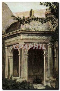 Old Postcard Les Baux Pavillon de la Reine Jeanne