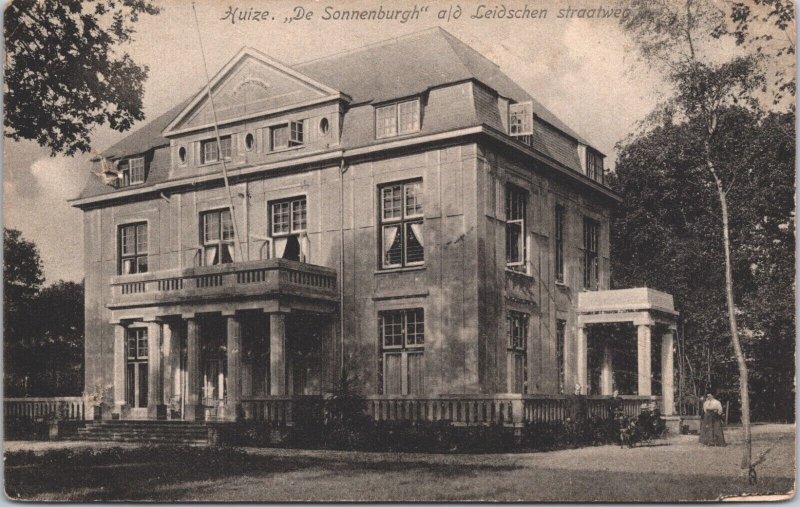 Netherlands Huize De Sonneburgh Leidschen Straatweg Wassenaar Postcard 04.10