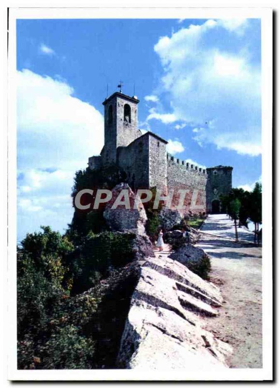 Postcard Modern San Marino La Porte Torre