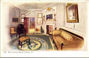 West Parlor Mount Virginia Va Undivided Back Unposted Postcard 