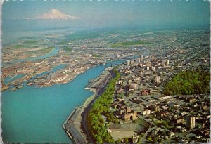 Washington Tacoma Aerial View