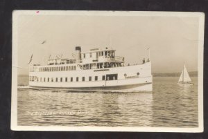 RPPC SEATTLE WASHINGTON THE SIGHTSEER EXCURSION BOAT REAL PHOTO POSTCARD