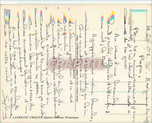Postcard Modern Lackovic Croata Four Seasons Spring