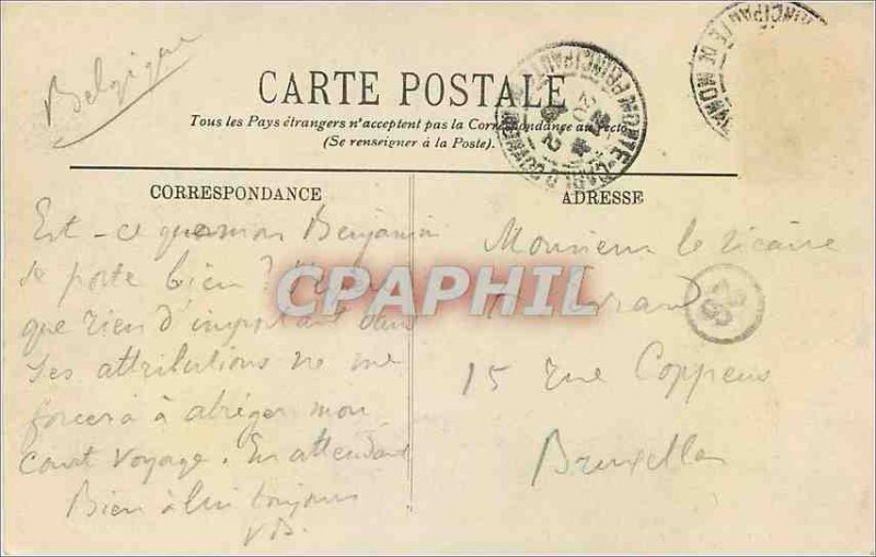 Old Postcard Monaco Rocher