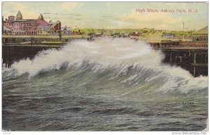 High Wave, Asbury Park, New Jersey, 1910 PU