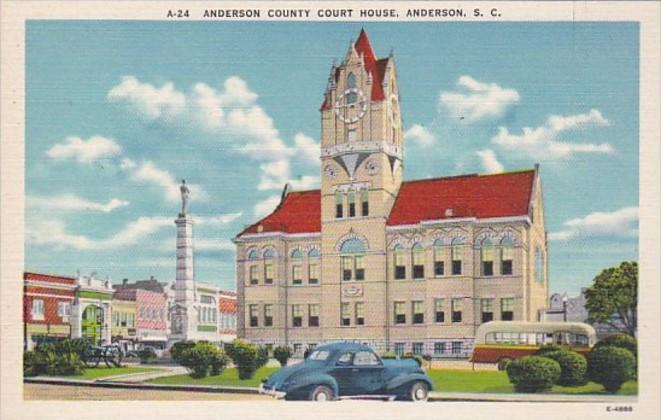 South Carolina Anderson County Court House