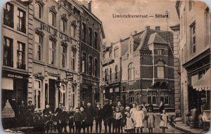 Netherlands Sittard Limbrichterstraat Postcard C110