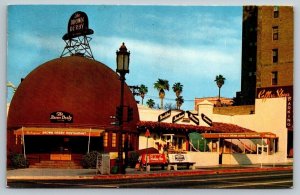 Brown Derby Restaurant  Los Angeles  California  1959    Postcard