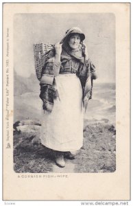 A Cornish Fish-Wife , England , PU-1906 ; TUCK