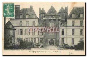 Old Postcard Savigny sur Orge S and O Chateau