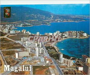 Postcard Modern Mallorca Magaluf View Aerienne