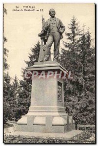 Colmar - Statue Bartholdi - Old Postcard