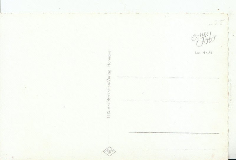 Germany Postcard - Bad Harzburg - Molkenhaus - Ref 14836A