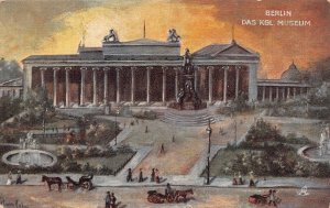 BERLIN GERMANY-DAS KGL MUSEUM-TUCK OILETTE 162B POSTCARD