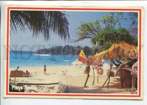 441353 USA 1995 Dominicana Sosua Beach advertising RPPC to Germany Postage meter