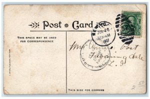 1907 Charley The Hermit At Rockaway Beach Long Island New York NY Postcard 