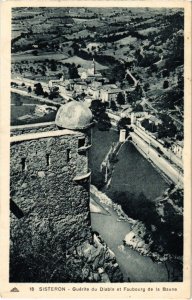 CPA Sisteron Guerite du Diable et Faubourg de la Baune (922138)