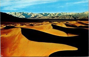 Vtg California CA Death Valley National Monument Sand Dunes Chrome View Postcard