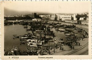 CPA Melilla Darsena pesquera SPAIN (743256)