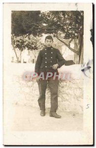 Militaria - Soldier - Young Man - Old Postcard