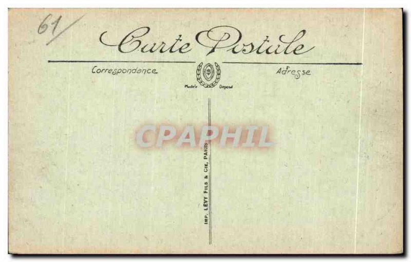 Old Postcard La Ferte Mace The Mayor LL