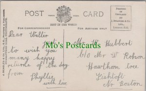 Genealogy Postcard - Hubbert / Robson, Hawthorn Tree, Fishtoft, Nr Boston GL422