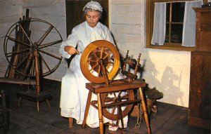 Upper Canada Village, craft demonstration Spinning Wheels & Weaving Unused 