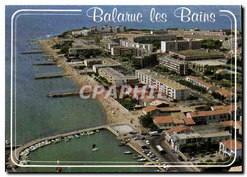 Postcard Modern Light and colors of Herault Balaruc aerial view