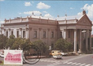 Stamp Postcard - RSA / South Africa, Kimberley Town Hall / Stadsaal RR15828