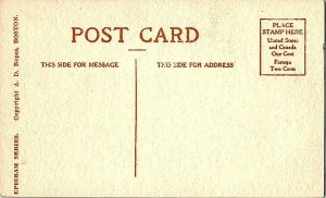 Boost But Don't Boast Vintage Postcard Standard View Card