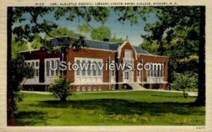 Carl Augustus Rudisill Library - Hickory, North Carolina NC  